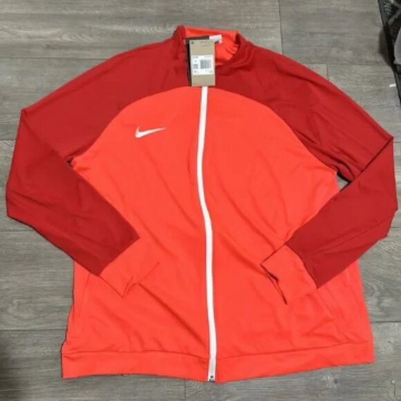 Nike Football Jacket Dri-FIT Academy Pro - Red/White XXL DH9234-635] BNWT - Picture 1 of 4